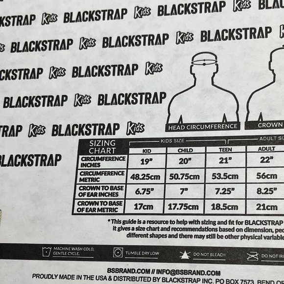 BlackStrap Hood Balaclava - Kids - Picture 8 of 13